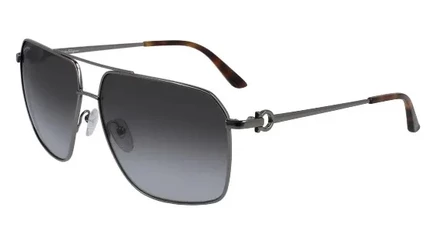 Мужские солнцезащитные очки Ferragamo SF238S, рутениевые