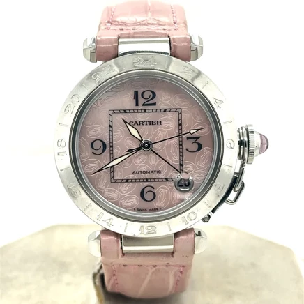 Женские часы Cartier Pasha C W3107099, розовые