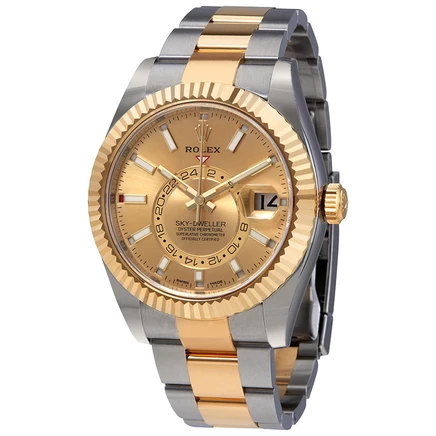 Мужские часы Rolex Sky-Dweller 326933CSO, шампань
