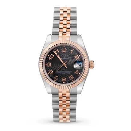 Женские часы Rolex Datejust 178271, автомат, б/у, черные