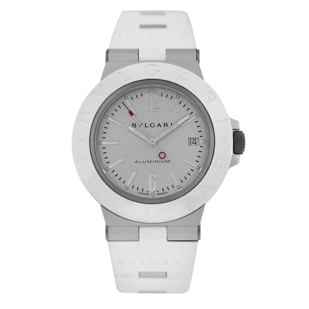 Мужские часы Bvlgari Aluminium BB 40, серебристые