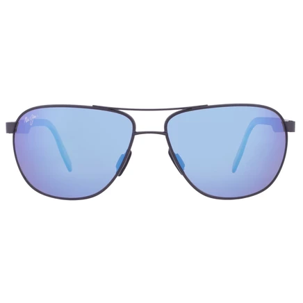 Унисекс-очки Maui Jim Castles B728, пилот, серые