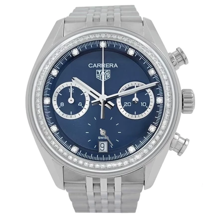Женские часы TAG Heuer Carrera CBS2214.FC6567, б/у, синие