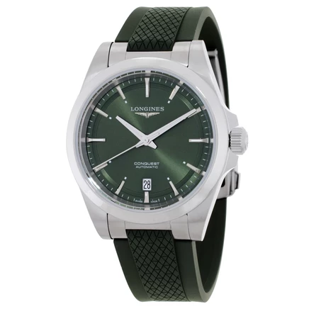 Унисекс-часы Longines Conquest L37204029 зеленые