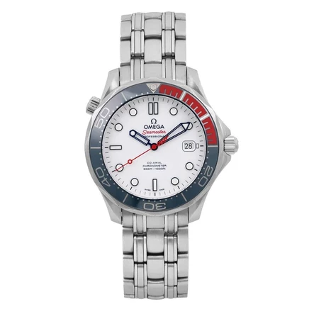 Мужские часы Omega 212.32.41.20.04.00 б/у, белые