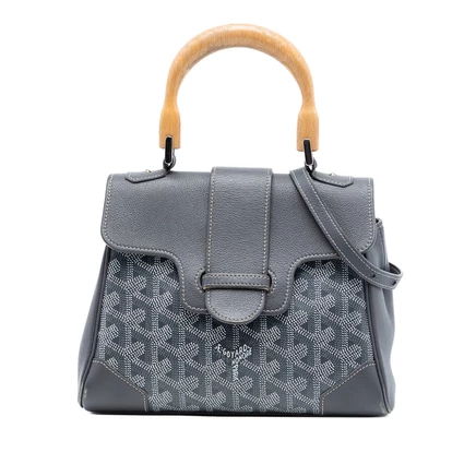 Женская сумка Goyard Mini Goyardine Saigon, б/у