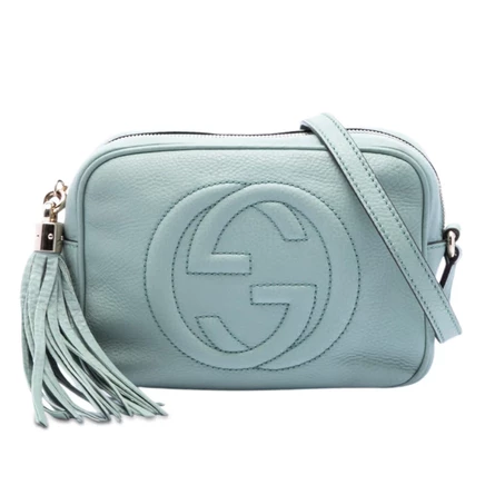 Женская сумка Gucci Soho Disco из кожи через плечо