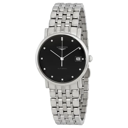 Унисекс часы Longines Elegant L48094576, черные