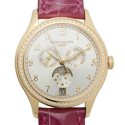 Женские часы Patek Philippe 4947R-001, серебристые
