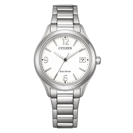 Женские часы Citizen Elegance FE6121-67A Eco-Drive, белые