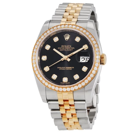 Унисекс-часы Rolex Oyster Perpetual 116243BKDJ, черные