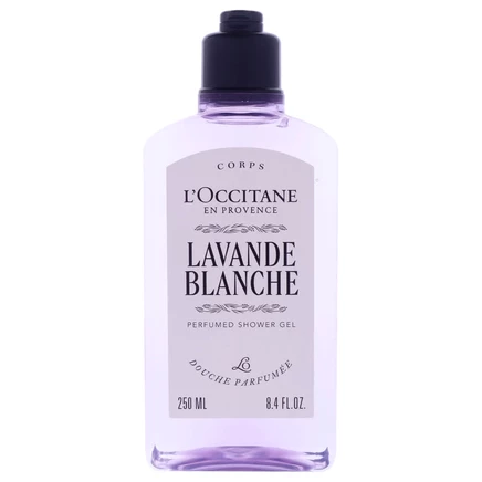 Женский гель для душа L'Occitane, белая лаванда, 250 мл