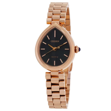 Женские часы Citizen L Rainell EM1203-57X, зеленые