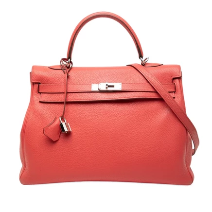 Женская сумка Hermes Kelly II Retourne 35 Clemence