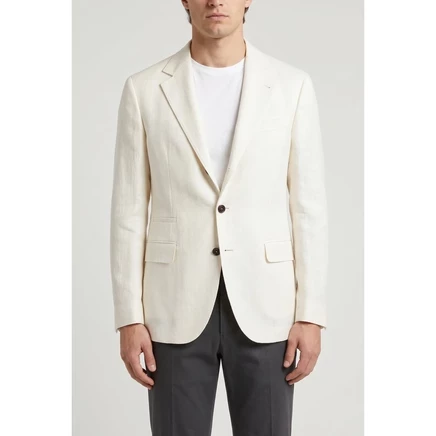Мужской пиджак Brunello Cucinelli, молочный