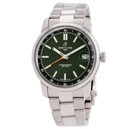 Мужские часы Breitling AB3113171L1A1, зеленые