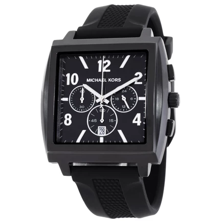 Часы Michael Kors Rhys MK9233, хронограф, чёрные