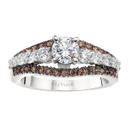Женское кольцо Le Vian WIRA 11WH, бриллианты, белое золото 14К