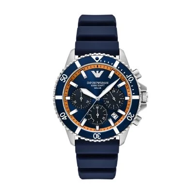 Мужские часы Emporio Armani AR11696, хронограф, синие