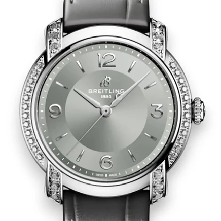 Женские часы Breitling Premier A10310671M1P1, серебристые