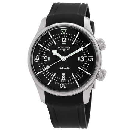 Мужские часы Longines Legend Diver L37644509 черные