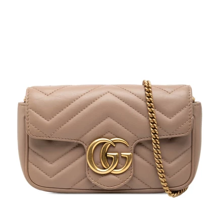 Женская сумка Gucci Mini GG Marmont, стеганая