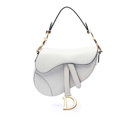 Женская сумка Dior Mini Grained Calfskin Saddle
