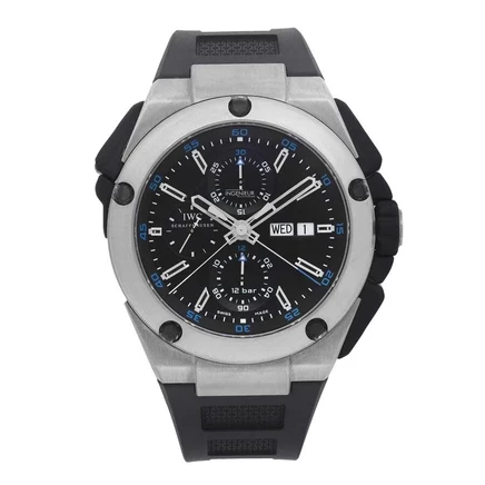 Мужские часы IWC Ingenieur Double Chronograph IW386503, черные