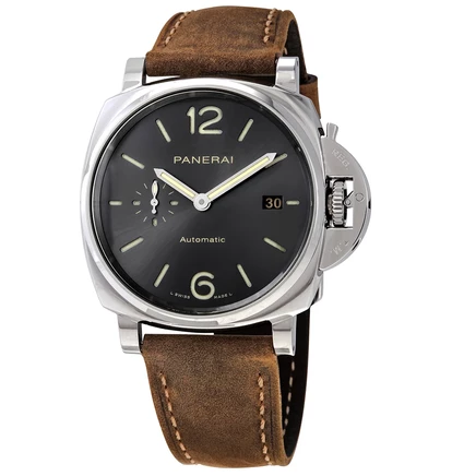 Мужские часы Panerai Luminor PAM00904 б/у, серые