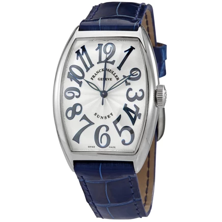 Женские часы Franck Muller 5850 SC SUNSET, серебристые