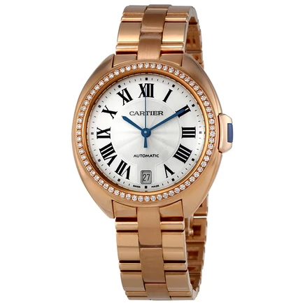 Женские часы Cartier Clé WJCL0006, розовое золото