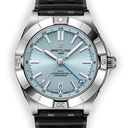 Мужские часы Breitling GMT, синие