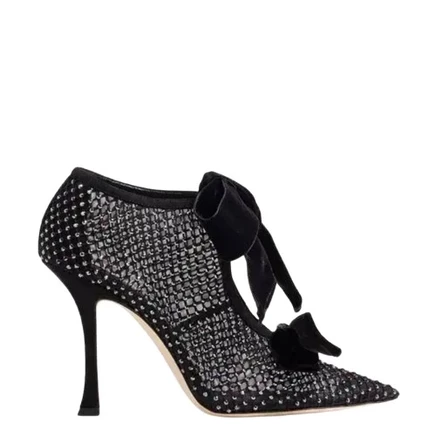 Женские туфли Jimmy Choo Flaca 100, черные