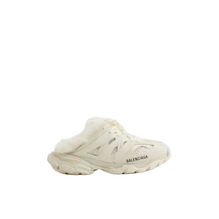 Женские мюли Balenciaga Furry Slide