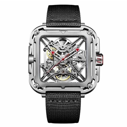Мужские часы CIGA Design X011, автоматические, скелетон