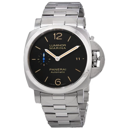 Мужские часы Panerai Luminor Marina PAM00722 б/у, черные