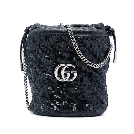 Женская сумка Gucci GG Marmont Bucket, б/у