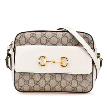 Женская сумка Gucci GG Supreme Horsebit 1955