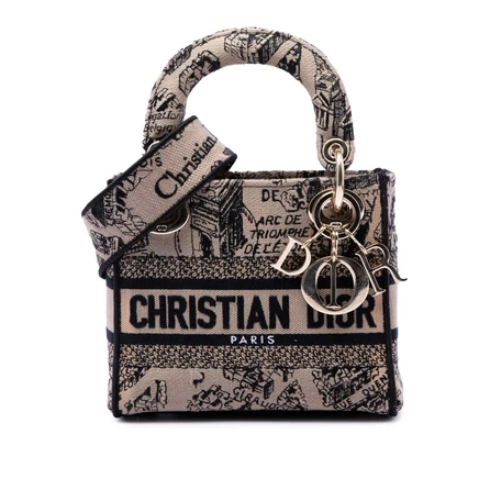 Женская сумка Dior Mini Lady D-Lite, б/у