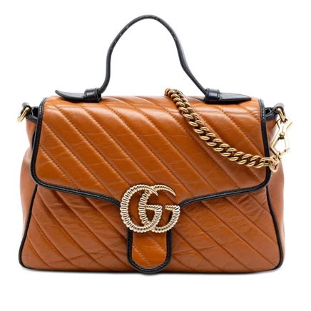 Женская сумка Gucci Small GG Marmont Matelassé