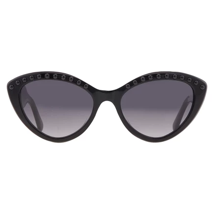 Женские очки Kate Spade JUNI/G/S PEARL, 55 мм, черные