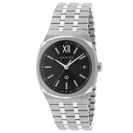 Унисекс-часы Gucci 25H YA163438, черные