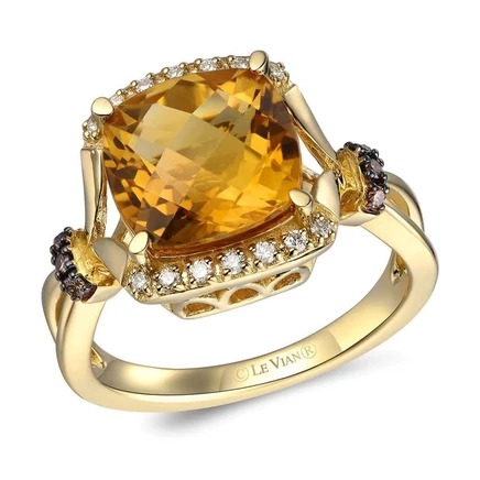 Женское кольцо Le Vian TRTV 299ACTY, медовое золото