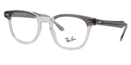 Унисекс-очки Ray Ban HAWKEYE RX5398, серо-прозрачные