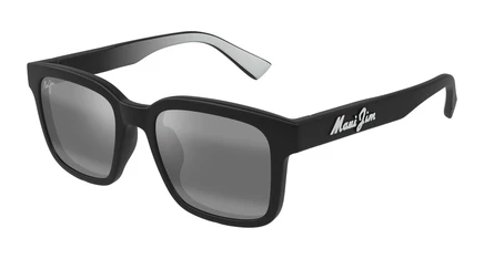 Мужские очки Maui Jim Opiopio AF 54, черные с градиентом