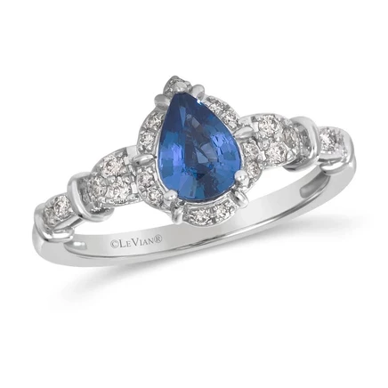 Женское кольцо Le Vian BVUJ 3, сапфир, платина