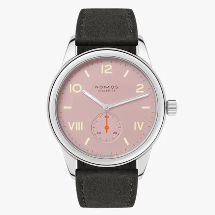 Унисекс-часы Nomos Club Campus 38 720.GB, розовые