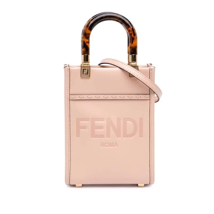 Женская сумка Fendi Mini Sunshine Shopper б/у