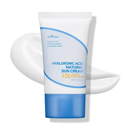 Солнцезащитный крем Isntree Hyaluronic Acid, 50 мл