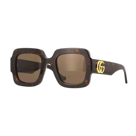 Женские солнцезащитные очки Gucci GG1547S, коричневые